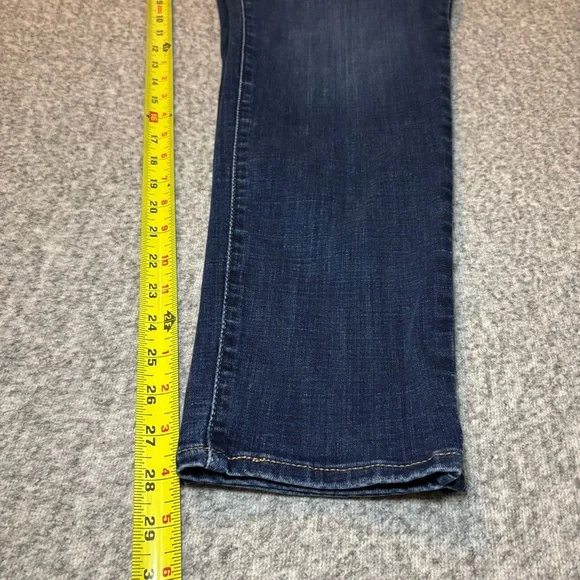 Levi’s Women’s 721 High Rise Skinny Jeans 20W Dark Wash Stretch Denim - Picture 9 of 10